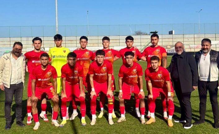 Kayserispor U19 PAF Takımı 3 puanla döndü