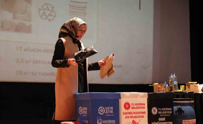 Keçiören Belediyesi’nden öğretmenlere çevre ve sıfır atık eğitimi