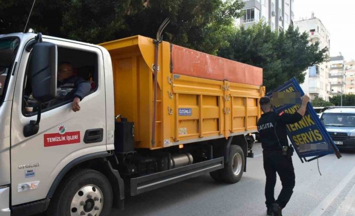 Kepez’de yol ve kaldırım işgallerine geçit yok