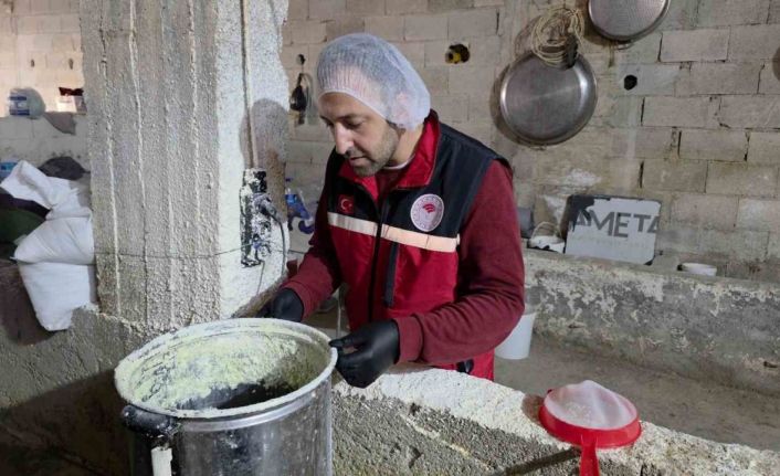 Kilis’te kaçak süt ürünü üretimi yapan işletmeye 315 bin TL ceza