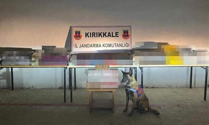 Kırıkkale’de 1 buçuk milyon liralık kaçak ürün ele geçirildi