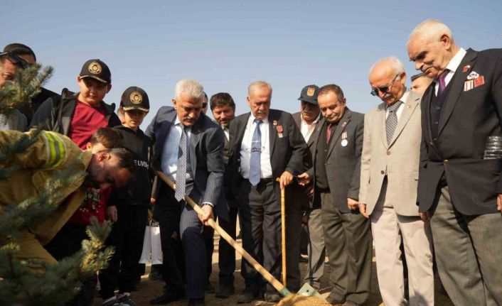 Kırıkkale’de binlerce fidan toprakla buluşturuldu