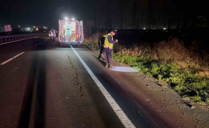 Kırklareli’de aracın çarpması ile metrelerce uzağa savrulan şahıs hayatını kaybetti