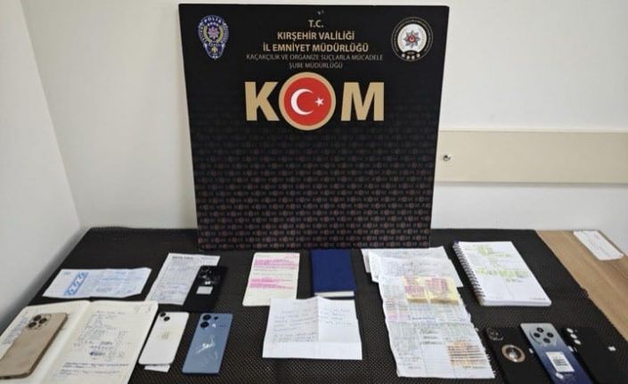 Kırşehir’de tefecilik operasyonu: 7 şüpheli yakalandı