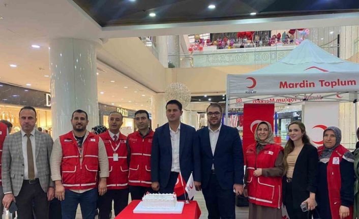 Kızılay Haftası Mardian Mall’da kutlandı