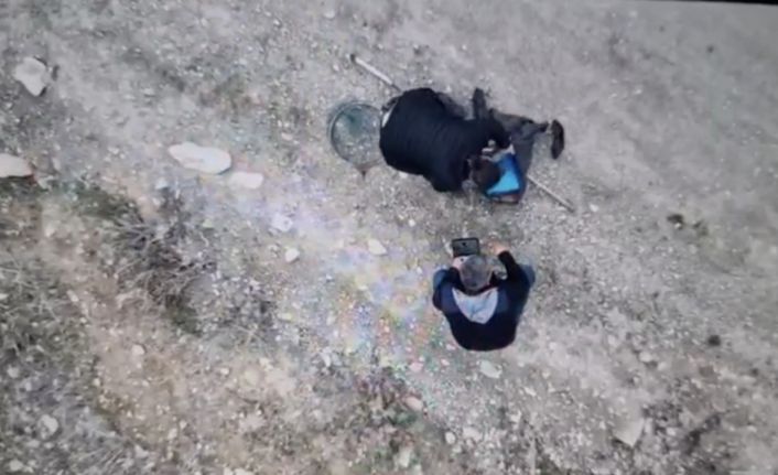 Kızılırmak Nehri’nde elektrikle avlanan şahıslar yakayı ele verdi