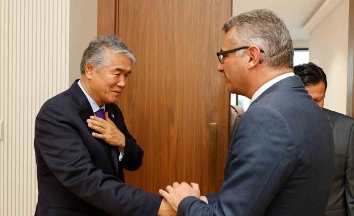 KKTC Cumhurbaşkanı Erhürman, TÜRKSOY Genel Sekreteri Raev’i kabul etti