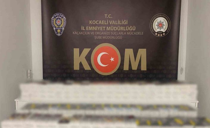 Kocaeli’de kaçakçılık operasyonunda 4 gözaltı