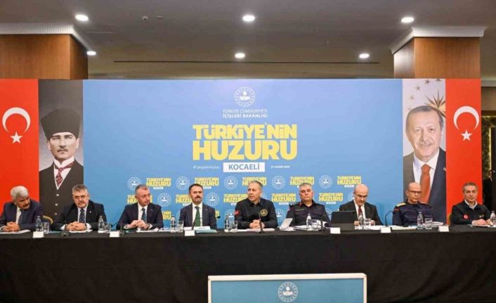 Kocaeli’nin asayiş karnesi açıklandı