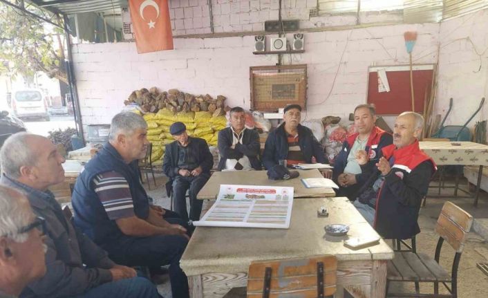 Koçarlı’da üreticilerle şap hastalığı ve tarımsal desteklemeler görüşüldü