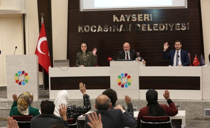 Kocasinan’da Kasım Ayı Meclis Toplantısı gerçekleştirildi