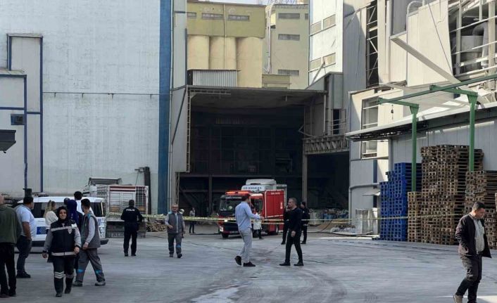Konya’da fabrikada gaz sıkışması sonucu parlama