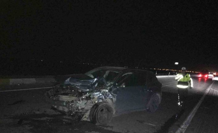 Konya’da üç araçlı trafik kazası: 6 yaralı