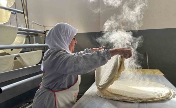 Küçük bir dükkanda başlamışlardı şimdi tonlarca yufka üretiyorlar