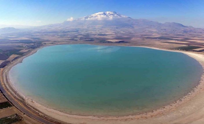 Kuş cenneti Arin Gölü gün geçtikçe alan kaybediyor