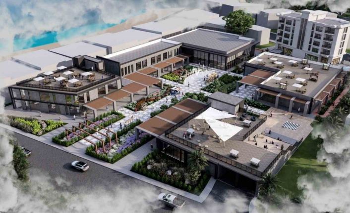 Kuşadası Yaşam, Kültür ve Spor Merkezi’nin yapımı sürüyor