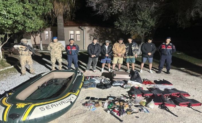 Kuşadası’nda yasa dışı geçiş hazırlığındaki 5 düzensiz göçmen yakalandı
