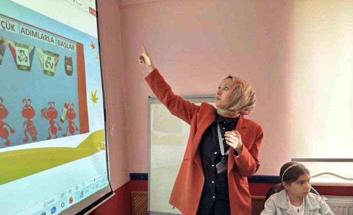 Kütahya Belediyesi’nden özel öğrencilere sıfır atık eğitimi