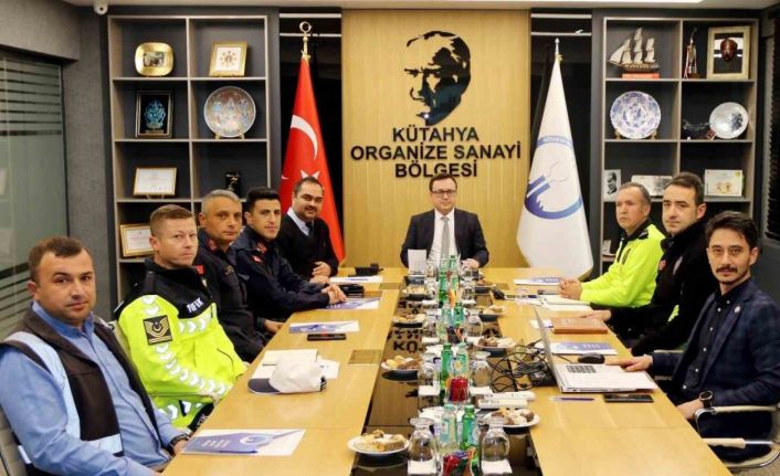 Kütahya OSB’de bağlantı yolu değerlendirme toplantısı