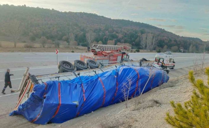 Kütahya’da trafik kazası: 1 yaralı