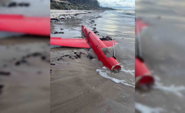 Letonya kıyılarına bir İHA enkazı daha vurdu