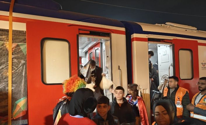 Lösemi savaşçıları Umut Treni ile Kayseri’ye geldi