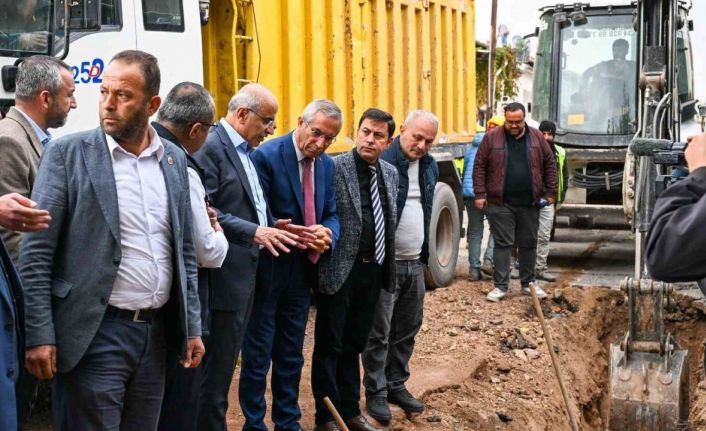 Malatya Büyükşehir Belediyesi altyapı çalışmalarına aralıksız devam ediyor