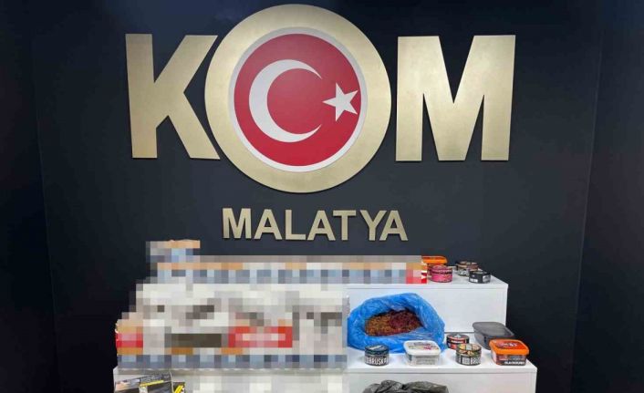 Malatya’da kaçakçılık operasyonları