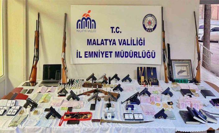 Malatya’da tefecilik ve kumar operasyonu: 31 gözaltı