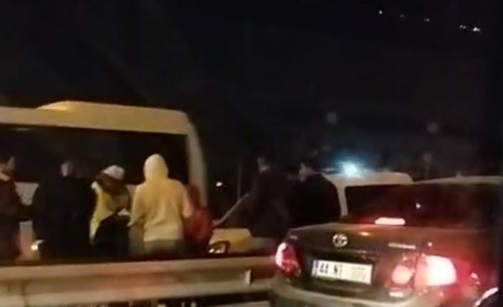 Malatya’da zincirleme trafik kazası: 2 yaralı