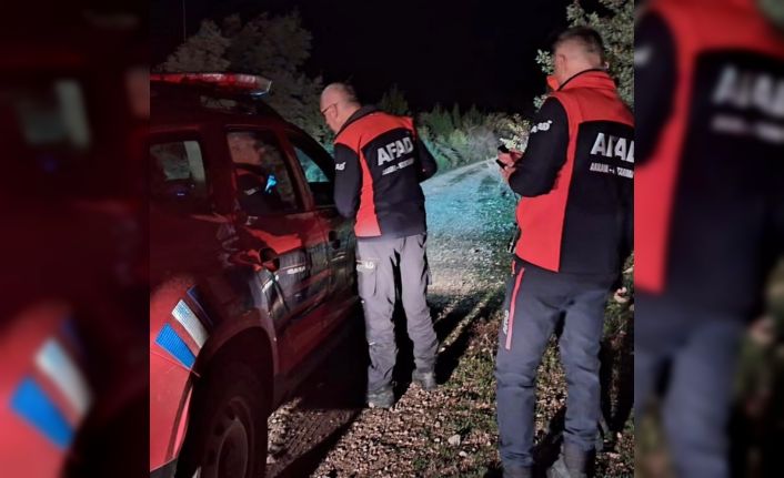 Mantar için girdiği ormanda kaybolan vatandaş AFAD tarafından bulundu