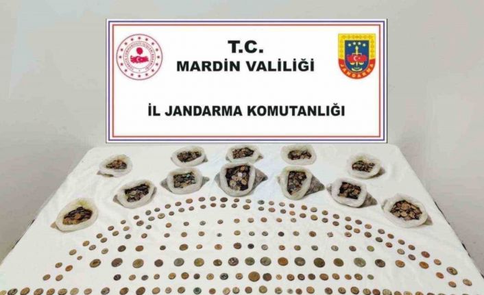 Mardin’de "Anadolu Mirası" operasyonunda 4 bin 897 sikke ele geçirildi