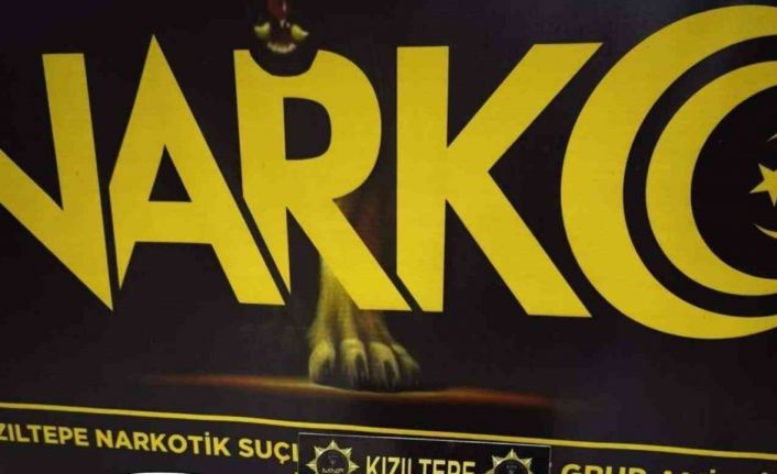 Mardin’de uyuşturucu operasyonu