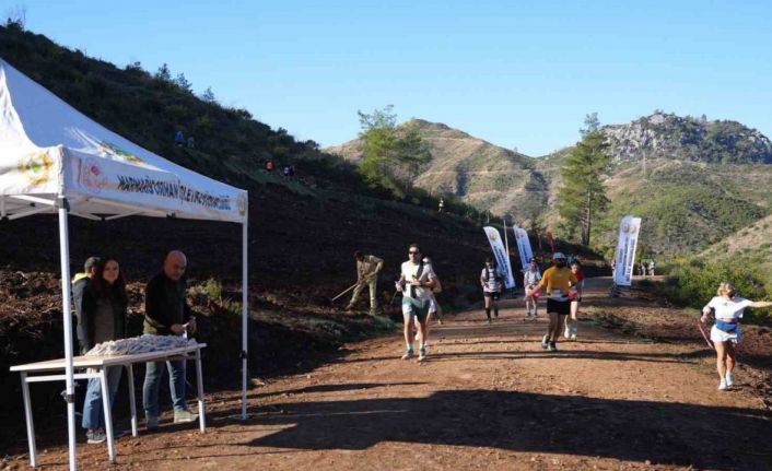 Marmaris Orman İşletme Müdürlüğü’nden Ultra Trail Maratonu’nda tohum atma etkinliği