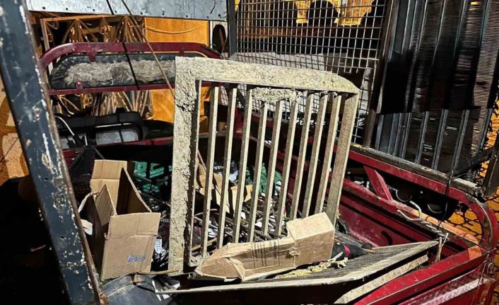 MASKİ’ye ait yağmur mazgallarını çalan şüpheliler yakalandı