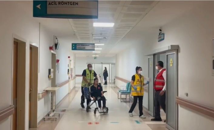 Mehmet Akif Ersoy Devlet Hastanesi’nde ‘TAMP’ tatbikatı