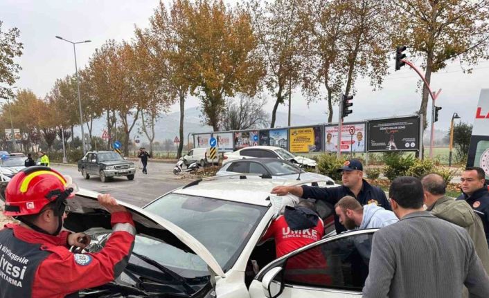 Menteşe’de kaza: 2 yaralı