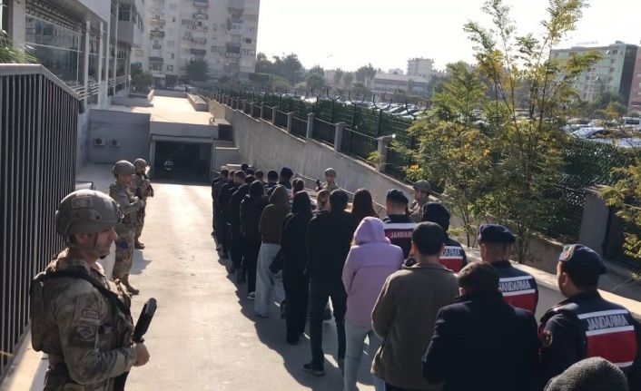Mersin merkezli 9 ilde yasa dışı bahis operasyonu: 4’ü hakem 40 şüpheli adliyeye sevk edildi