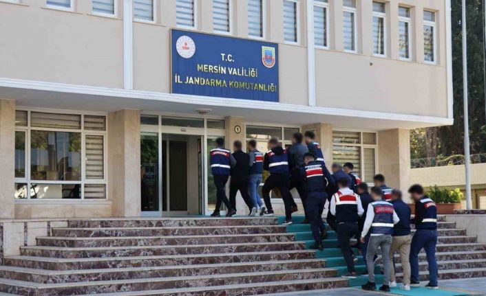 Mersin’de aranan şahıslar operasyonu: 34 şüpheli tutuklandı