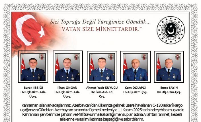 MSB 20 askerin şehit olduğunu açıkladı