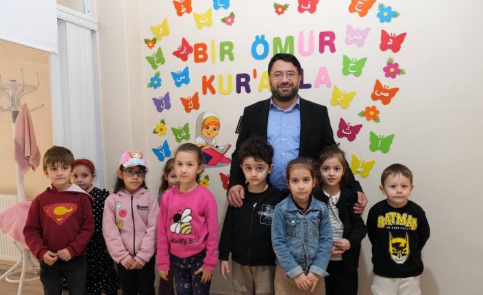 Müftü Fakirullahoğlu’ndan Kuran Kurslarına ziyaret