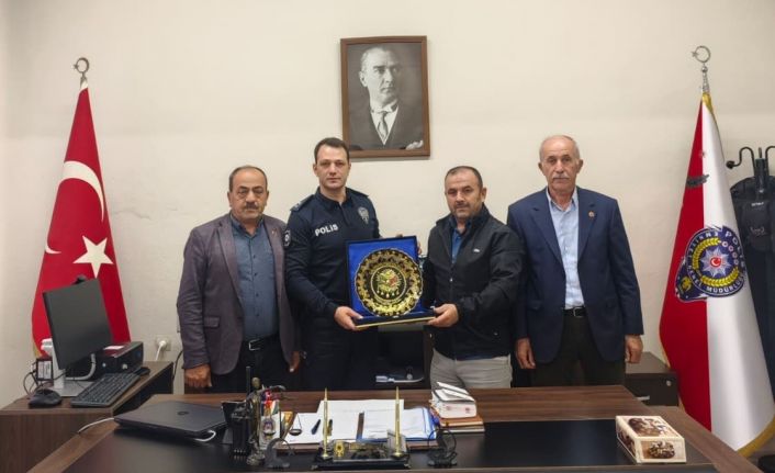 Muhtarlar İlçe Emniyet Amiri Kurtul ile bir araya geldi