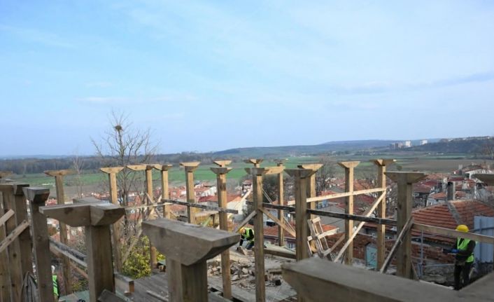 Muradiye Mevlevihanesi ihya çalışmaları devam ediyor