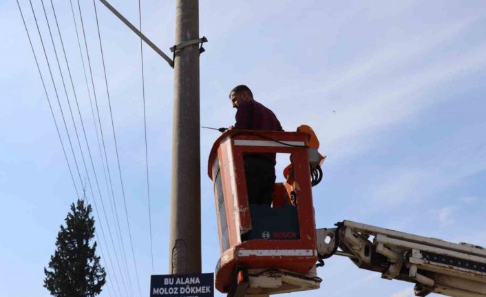 Nazilli Belediyesi’nden kaçak moloz dökümüne karşı kararlı adım