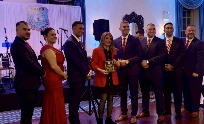 New York’ta Türk Amerikan Kolluk Kuvvetleri’nden İHA’ya ödül