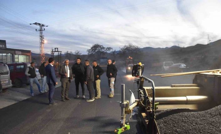 Oltu’da asfalt seferberliği