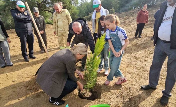 Önce öğrendiler sonra fidanları diktiler
