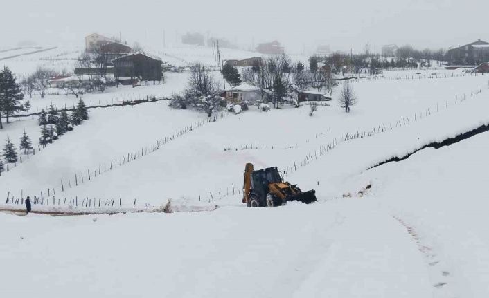 Ordu’da karla mücadele çalışmaları