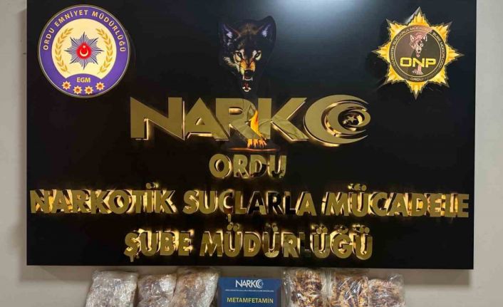 Ordu’da uyuşturucu operasyonlarında 2 tutuklama