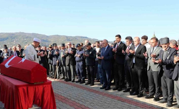 Ordulu Kıbrıs Gazisi, son yolculuğuna uğurlandı